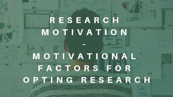 research projects on motivation