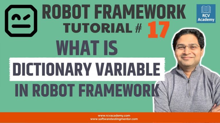 robot-framework-tutorial-17-dictionary-variable-in-robot-framework