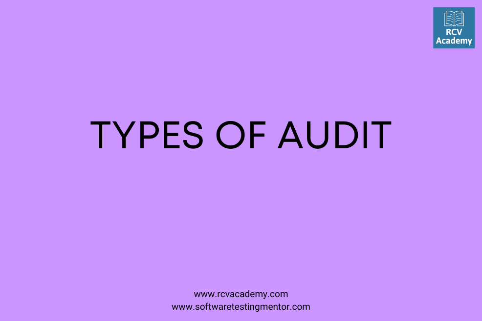 Types Of Audit RCV Academy