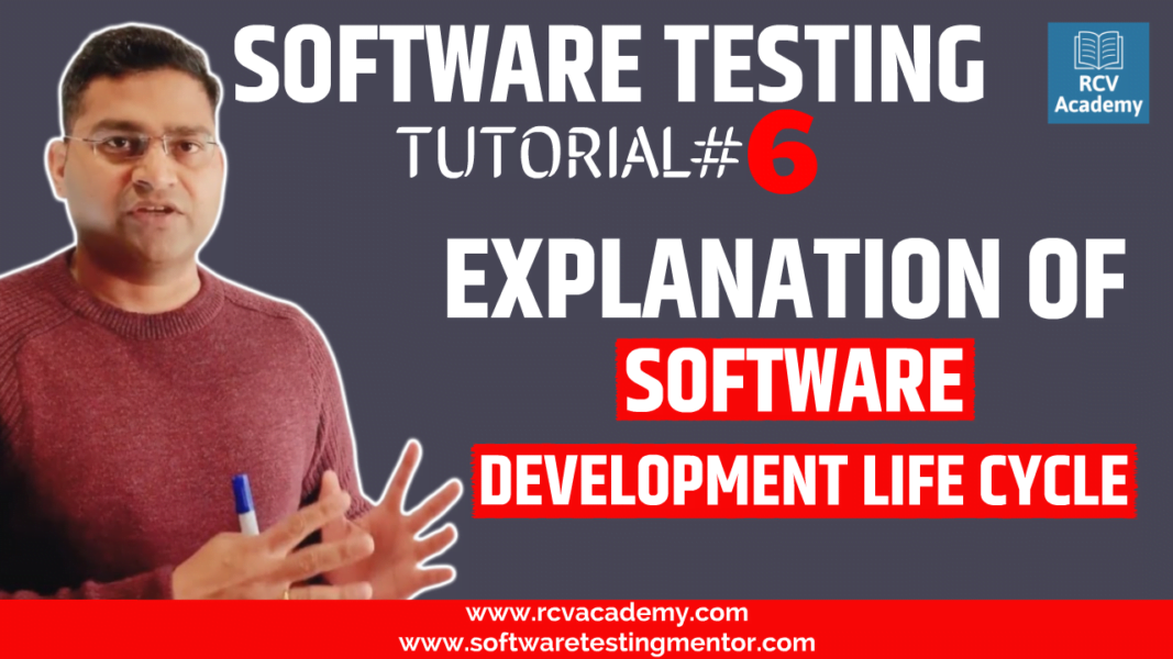 Software Testing Tutorial #6 – Software Development Life Cycle (SDLC ...